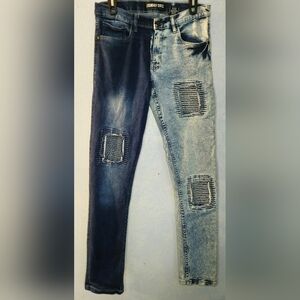 LEGENDARY STATUS Boys Two-Tone Distressed Jeans 20